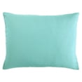 thumbnail image 3 of Lanco Matty Solid 3-Piece Comforter Set, Full Queen, Aqua, 100% Polyester Fill, Ultra Soft , Premium Microfiber, 3 of 3