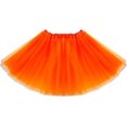 thumbnail image 2 of Falda tutú para adolescentes y adultos, falda tutú de tul elástica para mujer, tutú corto de Ballet para baile, disfraz de Halloween y Navidad, 2 of 4