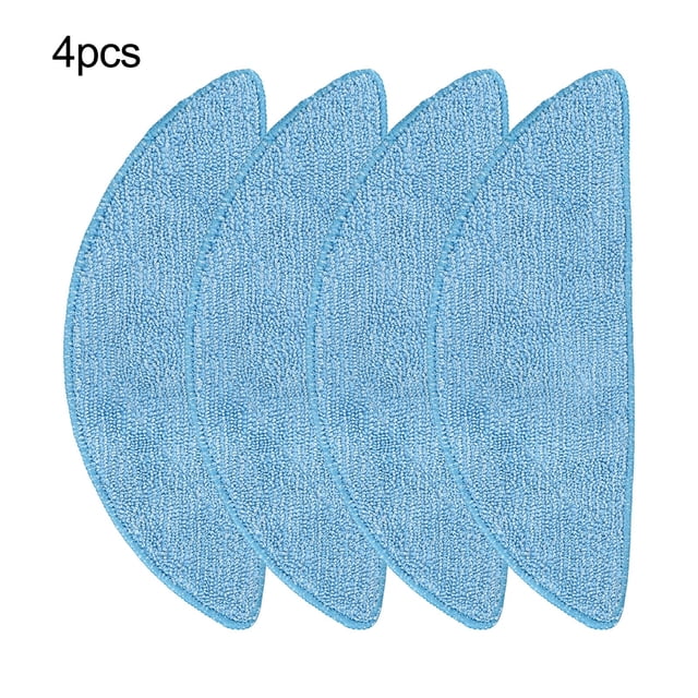 4PCS Mop Cloths For BPMIO B12 Robot Vacuum Cleaner Mop Part Replacement Accessories Household Cleaning Tool