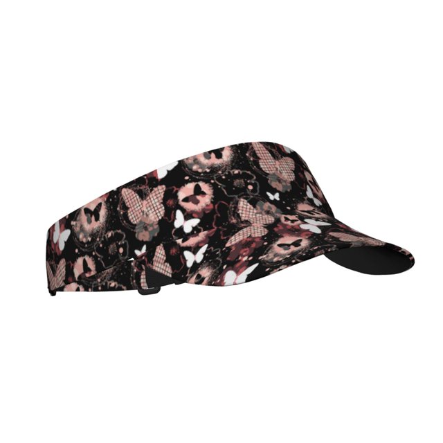 Balery Butterflies1 Gorra deportiva con visera ajustable para mujer y hombre (talla única)