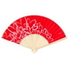 Weddingstar Red Contemporary Hearts Fan Set of 6