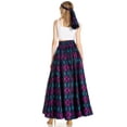thumbnail image 2 of Sakkas Asma Second Convertible Traditional Wax Print Adjustable Strap Maxi Skirt - 238 - One Size, 2 of 5