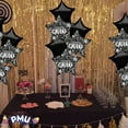 thumbnail image 5 of PMU Graduation Bouquet with (3) 18 Inch Congrats Grad Star & (3) 22 Inch Solid Star Shape Black Mylar Balloons Pkg/6, 5 of 8