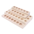 thumbnail image 4 of Wooden Essential Oil Holder Display Storage Rack Tray Organizer 30-Slots 30 Slots, 4 of 9
