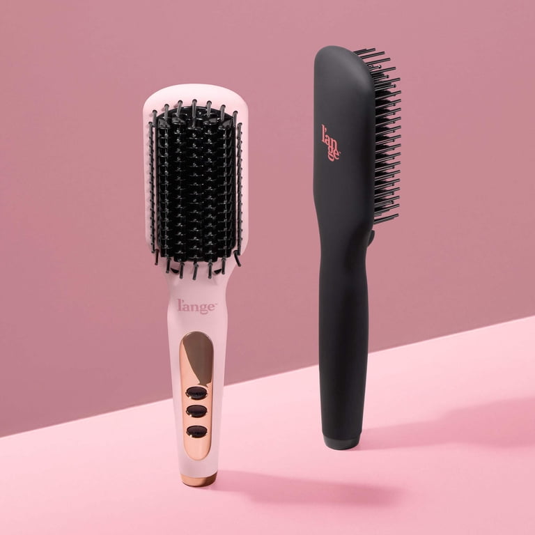 L'ange Hair Le Vite Hair Straightening Brush, Heated Brush with