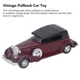 thumbnail image 3 of Retro Car Model, Vintage Style 1/32 Alloy Classic Car Model With Open Doors And Pullback Mechanism, 3 of 8