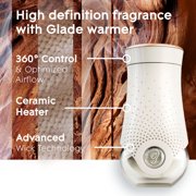Glade PlugIns Scented Oil 5 Refills, Air Freshener, Cashmere Woods, Essential Oil Infused Wall Plug In, 3.35 FL oz, Pack of 5