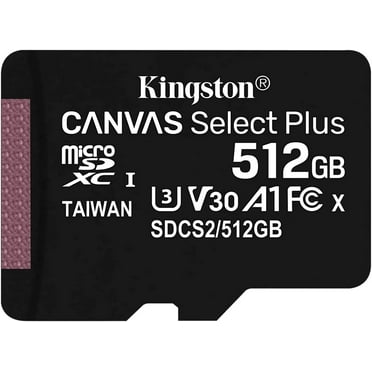 For TCL Stylus 5G - 512GB Memory Card, Kingston High Speed MicroSD Class 10 MicroSDXC A4Q Compatible With TCL Stylus 5G Phone