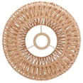 thumbnail image 5 of Vintage Woven Lamp Shade Round Light Brown 1Set for Ceiling Lamp, 5 of 7