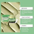 thumbnail image 4 of Green Tomato Clay Mask, Green Tomato Clay Mask Cleanser for Deep Cleansing, Oil Control and Pores Purifying, Brighten, Blackheads Dirts Removal, 4 of 5