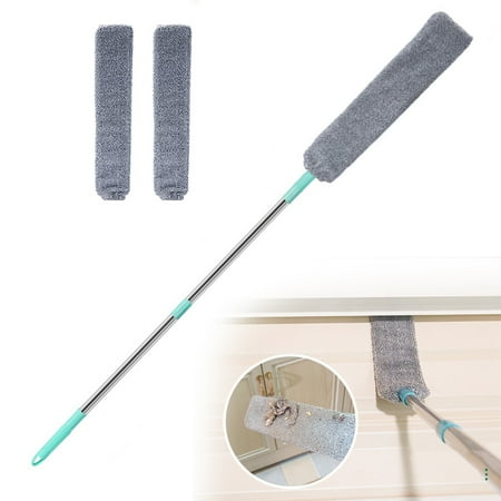 

Doolland Retractable Gap Dust Cleaner Gap Dust Brush for Cleaning Under Appliances Removable and Washable Gap Cleaning Brush for Wet and Dry for Home Bedroom Kitche
