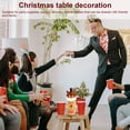 thumbnail image 4 of Bewildely Funda decorativa para botellas de vino de Navidad, bolsa de champán, media para el hogar, de cena, fiesta, Bar, decoración, Feliz Año Kits de decoración para fiestas No.02 Bewildely HA009980-02, 4 of 6