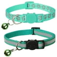 thumbnail image 2 of Newborn Brand 2 Packs Breakaway Cat Collar With Bell 7.5 inch~12.5 inch With 1 ID Tag (2 cat collars+ 1 ID Tag), 2 of 7
