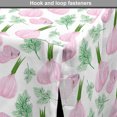 thumbnail image 4 of Garlic Dog Crate Cover, Repetitive Vegetable Drawing Illustration on Plain Background, Easy to Use Pet Kennel Cover Small Dogs Puppies Kittens, 7 Sizes, Fern Green Pale Mauve, by Ambesonne, 4 of 6