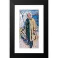 thumbnail image 2 of Edvard Munch 9x14 Black Modern Framed Museum Art Print Titled - Christian Gierloff, Author (1909), 2 of 5