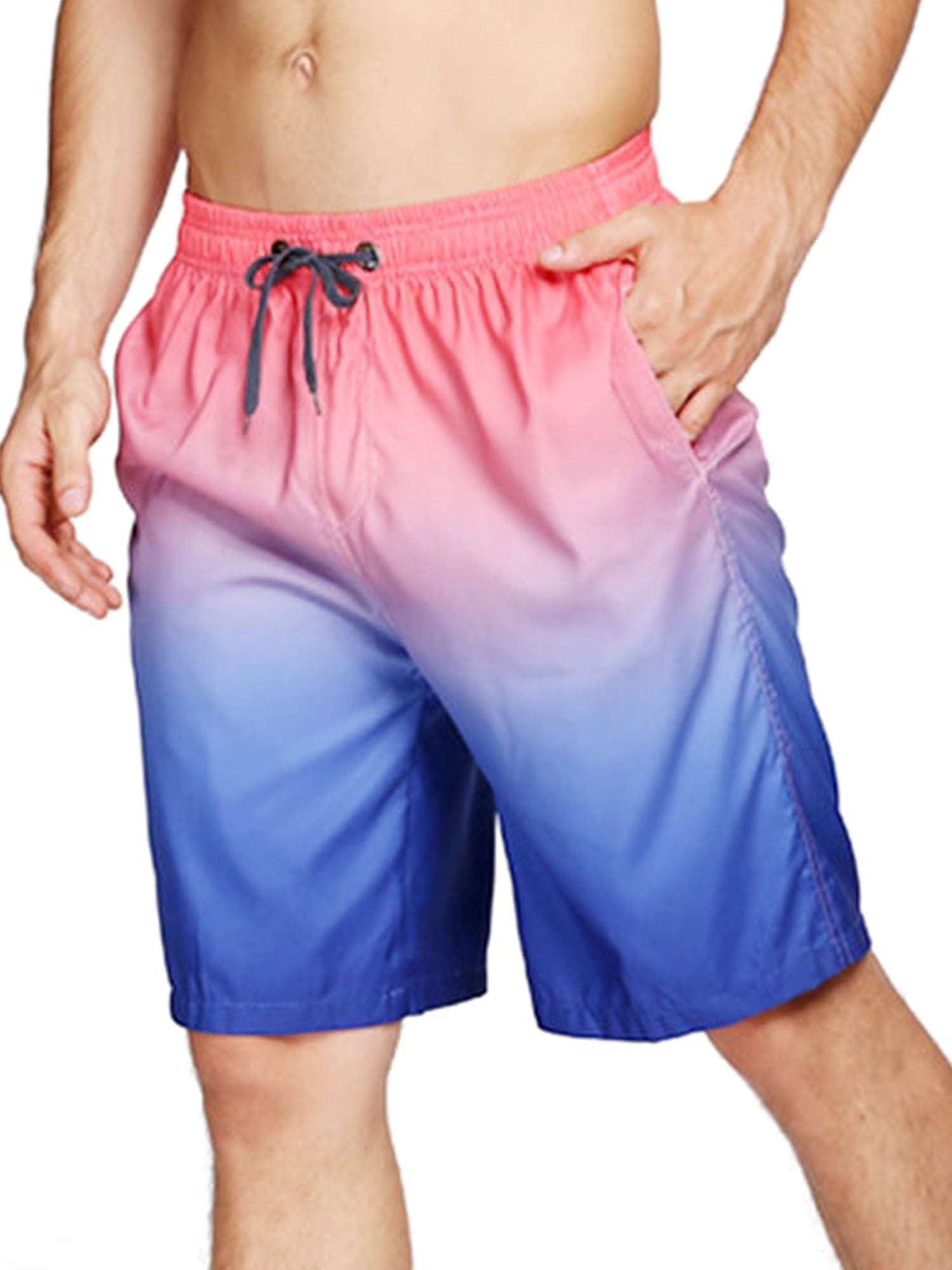 Funny Characters Elastic Waisted Drawstring Baggy Shorts Beach Summer Activewear Casual Pants L-3XL Mens Swim Trunks