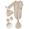thumbnail image 1 of Conjunto de camisón para dormir de bebé SUZEL en viscosa de bambú 0-3 meses, 1 of 7