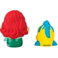 thumbnail image 4 of Little People Ariel and Flounder Dolls, The Little Mermaid, 2 . 39 oz, 4 of 6