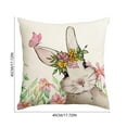 thumbnail image 4 of Tarmeek Easter Pillow Covers 18x18, Pillow Covers Easter Decor Cushion Case, Removable Protector for Sofa Couch Bed, Throw Pillow Covers Home Easter Decorations, 4 of 7