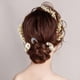 thumbnail image 3 of GOOHOCHY 2 piezas de palitos de pelo retro de aleación con forma de U en forma de media luna, accesorios para el cabello, palillos para el cabello recogidos para mujeres., 3 of 7