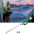 thumbnail image 4 of Holloyiver High Pressure Power Washer wand, Hydro Jet Water Hose Nozzle, Watering Sprayer Cleaning Tool, Wand Lance for Gutter Patio Car Pet Window Glass, Green, 4 of 4