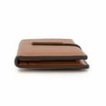 thumbnail image 4 of Wrangler Purses for Women Slim Thin Wallet RFID Blocking Bifold Clutch with Zipper Coin Purse Original Branded Leather Wallet with Card Holder, Brown, 4 of 7
