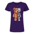 thumbnail image 3 of Playera Blusa De Oso Robot Ropa De Mujer Color Morado Talla Grande Marca Emil SaEs, 3 of 4