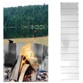 thumbnail image 2 of Miangastore 1 Ensemble de Réchaud Pare-Vent Brûleur de Cuisson Écran Coupe-Vent Fourniture de Camping, 2 of 9
