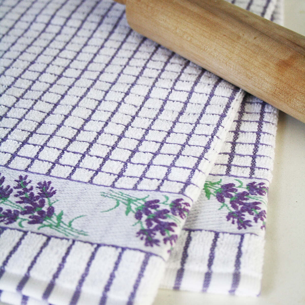 Samuel Lamont Poli-Dri 3-Piece Kitchen Tea Towel Set 100% Cotton Ultra Absorbent
