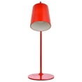 thumbnail image 3 of Leroy 1 light red table lamp, 3 of 5