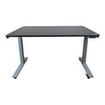 thumbnail image 1 of Rise UP Dual Motor Electric Standing Desk 48x30 Bamboo Desktop Premium Ergonomic Adjustable Height sit Stand up Home Office Computer Desk Table Motorized Powered Modern Furniture Small Standup, 1 of 2