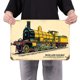 thumbnail image 5 of Train Metal Señal Hojalata Rectangular Pintura Hierro La Barra Del Hogar40x30cm, 5 of 8