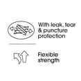 thumbnail image 5 of Great Value Strong Flex 13 gal Tall Kitchen Trash Bags, Drawstring, Mint Scent, White, 80 Count, 5 of 10