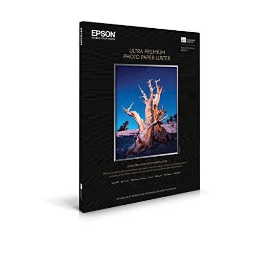 Epson S041405 Ultra Premium Photo Paper Luster 8.5" x 11" letter 50