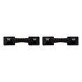 thumbnail image 2 of Justharion PVC Nylon Strap Armrest Grab Handle Canoe Kayak for Inflatable Black 31x7CM 2Set, 2 of 6