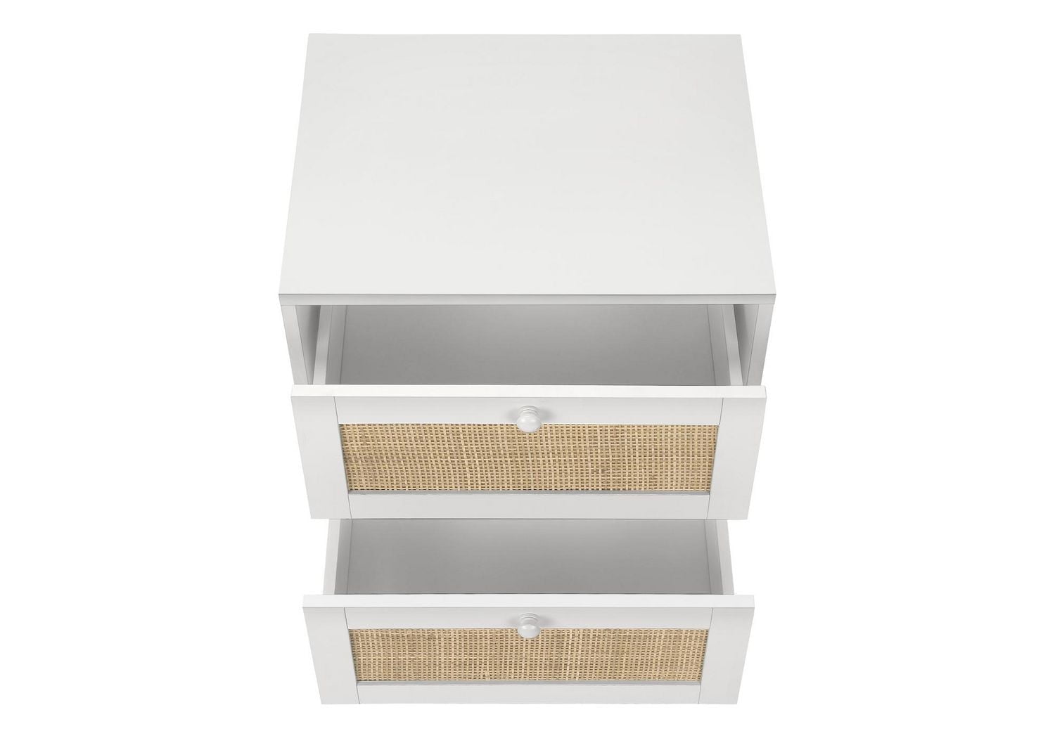 Monarch Specialties Accent Table, Side Table, End, Bedroom, Living Room, Nightstand, Storage Drawer, Walnut Laminate, Modern, Contemporary