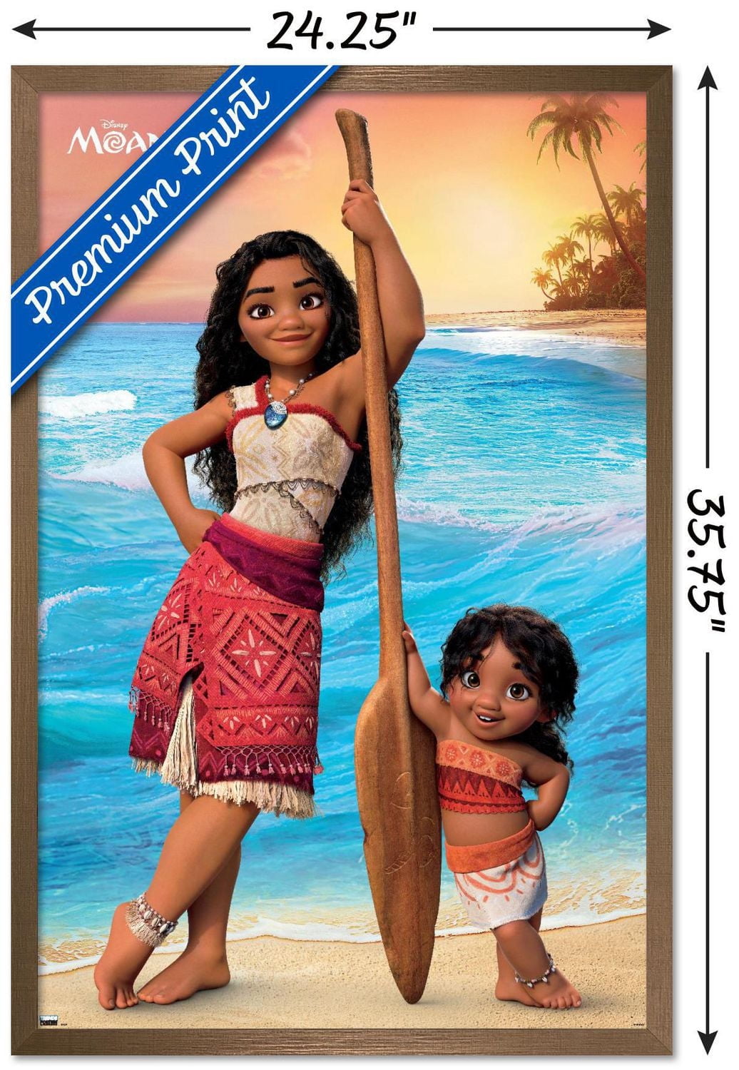 Disney Moana 2 - Moana and Simea Wall Poster