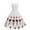 White, variant on Birdeem Dresses for Women Womens Summer Camisole Gauze Rose Embroidery Retro Style Cocktail Dress
