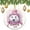 Pattern-1, variant on Ornament Personalized Polar Bear Double-Sided Printed 3" Ceramic Christmas Ornament Christmas Polar Bear Keepsake Funny Christmas Hanging Tree Decor Ornament Housewarming Gift