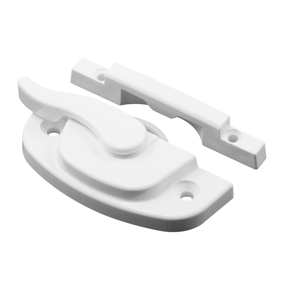 PrimeLine White Composite Window Sash Lock for Vinyl Windows Walmart