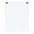 thumbnail image 6 of Kate and Laurel Cates Wood Wall Storage Cabinet with Sliding Barn Door, White/Rustic Brown 22x28, 6 of 9