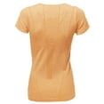 thumbnail image 2 of FashionOutfit Women's Round Neck Short Sleeve Cycling Tops, 2 of 3