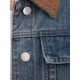 thumbnail image 5 of Abrigo de mujer INSPIRE CHIC, chaqueta de mezclilla con cuello de pana, mangas largas, abotonado, estilo western, chaquetas de jean, talla XL, azul retro, 5 of 6