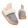 thumbnail image 3 of XIMIN Women's Anti-Slip Sole Fuzzy Slippers Warm House Slippers with Plush Lining Fluffy Platform Winter House Shoes Indoor Y2k Cute & Cozy, 3 of 6