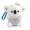 Light Blue, variant on Cuddly Koala Companion Backpack Charms, Mini Stuffed Koala Bear Plushie Set for Bags and Keys, Colorful Animal Pendant Decoration Gift Set 5.9-inch Zebra