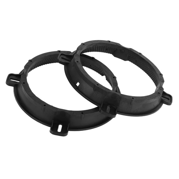 Unique Bargains Speaker Subwoofer Mounting Spacer Bracket Ring for Hyundai for 6.5inch ABS 2pcs