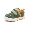 thumbnail image 4 of Tenis Bubble Gummers Trebor Para Niño Doble Velcro Con Luces Verde 18, 4 of 7