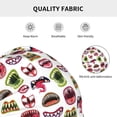 thumbnail image 5 of Logiee Halloween Mouth Print Unisex Knit Beanie for Men Women Winter Hat,Beanies Skull Caps, 5 of 7
