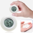 thumbnail image 2 of Mini Round LCD Digital Display Thermometer And Hygrometer Moisturizing Box Electronic Hygrometer, 2 of 5