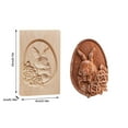 thumbnail image 2 of Moulds DIY Wood Embossing Craft Kit for Cookie Baking Decorative Tools Suitable for Christmas Thanksgiving Kitchen, 2 of 3